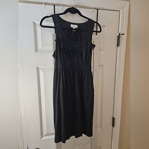 Loft Black Sleeveless Light Weight Dress Size 10